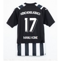 Camisa de Futebol Borussia Monchengladbach Manu Kone #17 Equipamento Alternativo 2023-24 Manga Curta